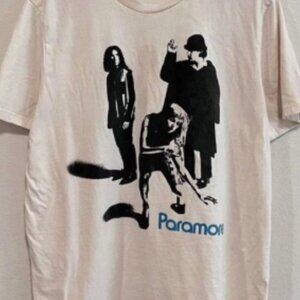 Paramore Band T-Shirt Graphic Vintage Style Tee Unisex Oversized